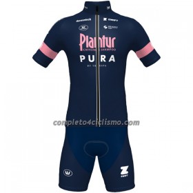Completo Maglia + Pantaloncino con bretelle 2022 Plantur Pura Blu Scuro